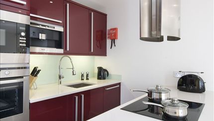 Medway House - a typical kitchen