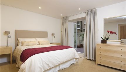 Lancaster Gate - typical bedroom