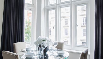 Typical dining area 